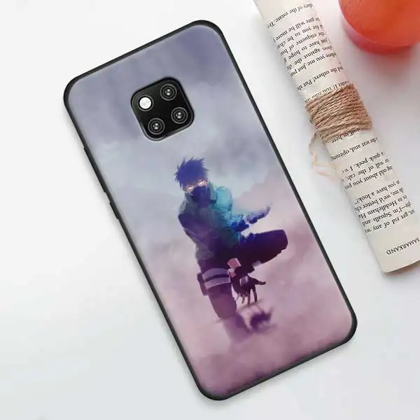 008 Наруто Какаши японского аниме для huawei mate 20 Pro 10 20 Lite P20 P30 Pro Honor 20 Lite 20 Pro Черный силиконовый чехол для телефона - Цвет: 008