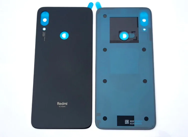 Чехол для Redmi Note 7 со стеклянной задней дверью, Сменный Чехол для Redmi Note 7 Note7, чехол для батареи с наклейкой