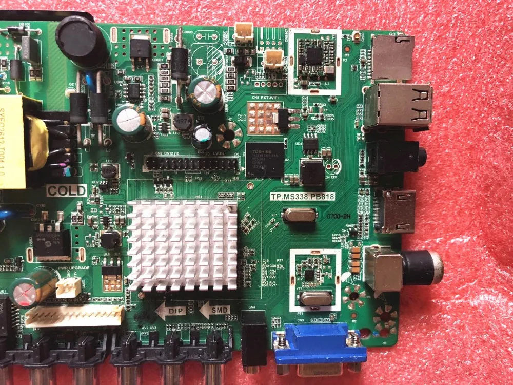 28-37 дюймов ТВ Универсальный Android материнская плата TP. MS338.PB818 P45-338 V3.0 аксессуары для динамиков