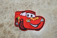 truck red cars series vehicle embroidered patches iron on motif applique embroidery patch diy accessory