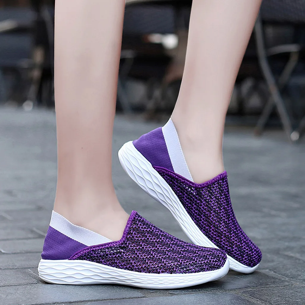 PP Женские кроссовки; 4 цвета; дышащие уличные кроссовки; Размеры 35-42; tenis feminino Zapatos De Mujer - Цвет: PP