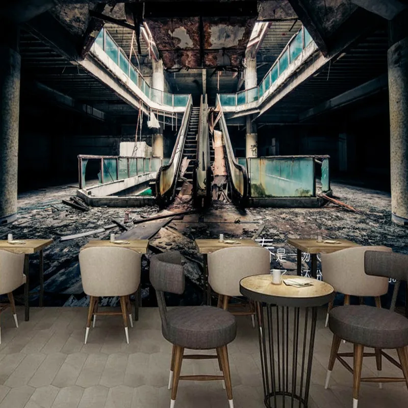 Фотообои на заказ 3D Личность Молодежная вдохновляющая культура старый склад