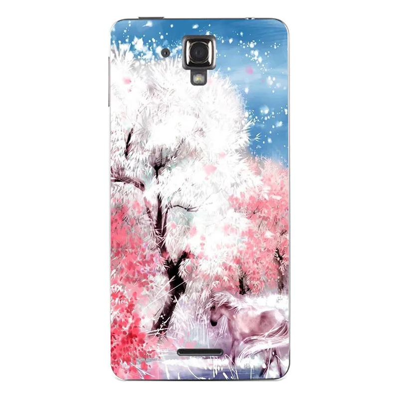 ZX34 Для lenovo S898T S898 задняя крышка для lenovo S 898T S898 Мягкий ТПУ силиконовый красивый чехол для телефона с изображением животных и цветов - Цвет: ZX34