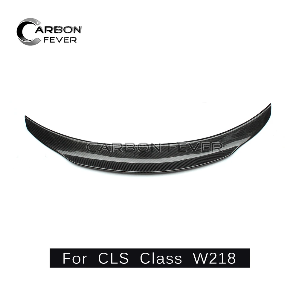 PSM CF Спойлеры для Mercedez CLS W218 задний багажник спойлер из углеродного волокна 2012 в CLS 280 CLS300 CLS350 CLS500 CLS550 Прямая поставка - Цвет: PSM style