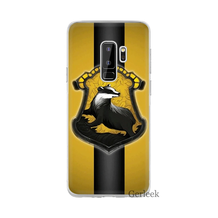 Чехол для телефона Desxz Samsung Galaxy M10 M20 M30 A7 A9 A10 A30 A40 A50 A70 Hogwarts Hufflepuff | Мобильные