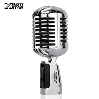 deluxe jazz dynamic microphone vocal classical retro style professional microfono karaoke mixer dj computer recording studio mic