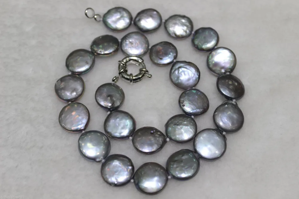 Ожерелье из пресноводного жемчуга 13 15 мм 17 дюймов|fine jewelry|jewelry necklacejewelry free shipping |