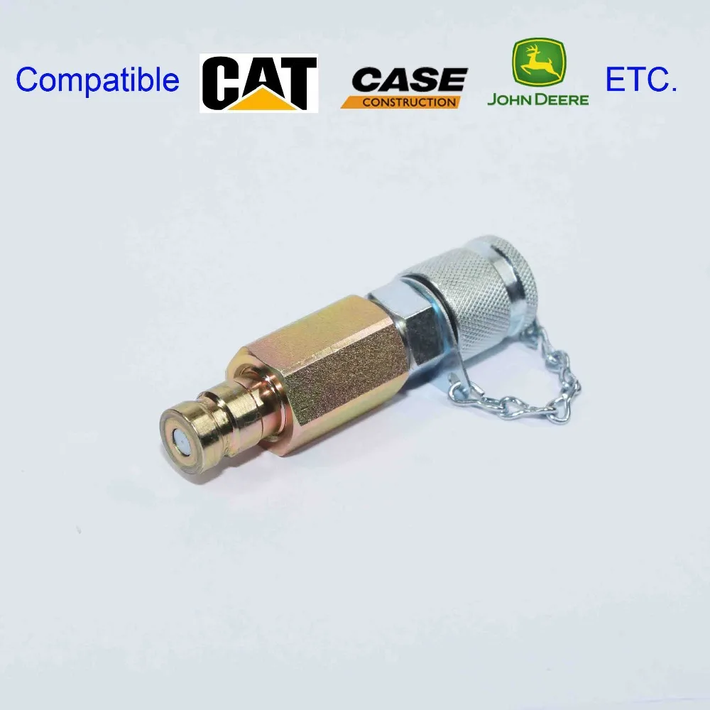 excavator Construction Machine hydraulic Tester KIt Quick Release coupling (CAT-F/M) | Instrument Parts &amp Accessories