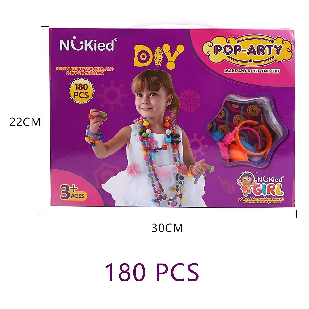 WISHTIME Pops бусы DIY игрушка Дети интеллект развивающие игрушки подарки ювелирные изделия браслет ожерелье