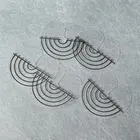 Защитная пленка для волос, теплоизоляционный экран 50 шт.упак., инструменты для стайлинга, кератиновые накладные волосы с круглым кончиком, инструмент для салонов красоты