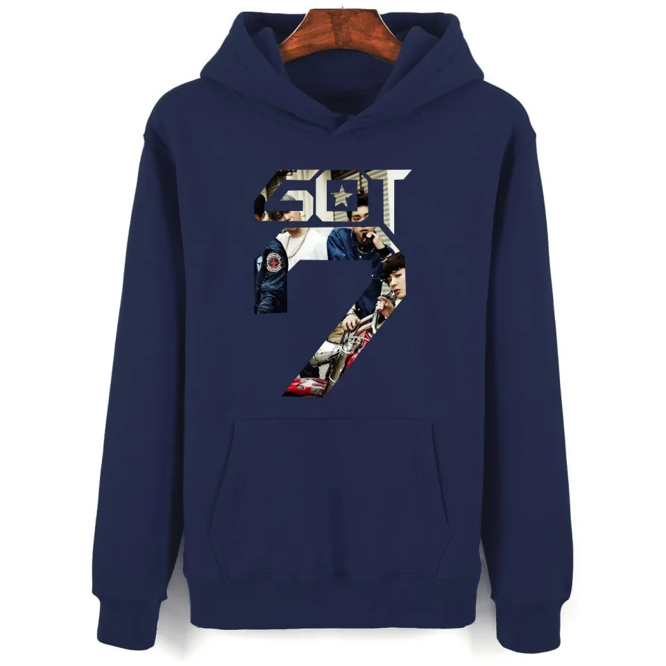 

Kpop GOT7 You Are Album Printed sweatshirt hoodies Hip Hop Cotton GOT 7 hoodie sweatshirts pullover plus size Jacket coat