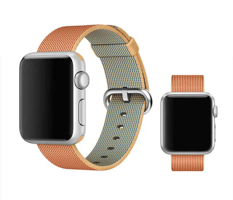 Ремешок UTHAI A01 для Apple Watch Series 3/2/1 38 мм 42 мм нейлоновый мягкий дышащий сменный ремешок Спортивная петля для Iwatch Series 4 40 м