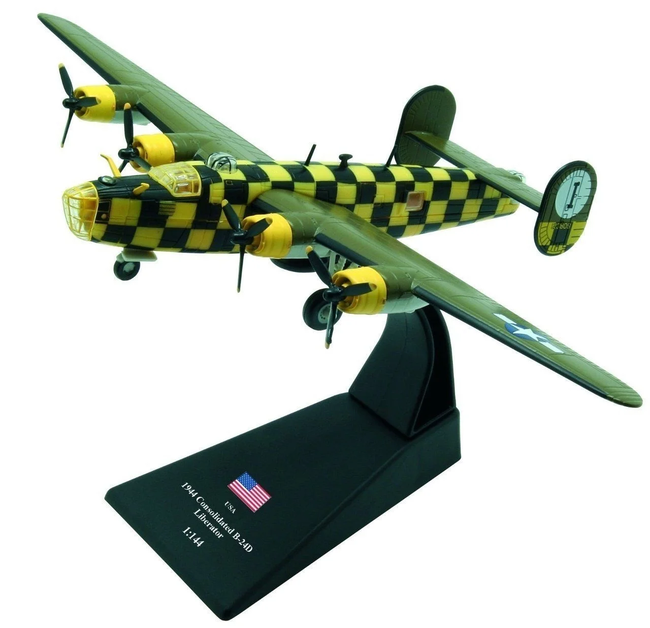 1:144 США Amry B 24D &quotThe Liberator Тяжелый бомбардировщик Экономичные модели самолета|airplane