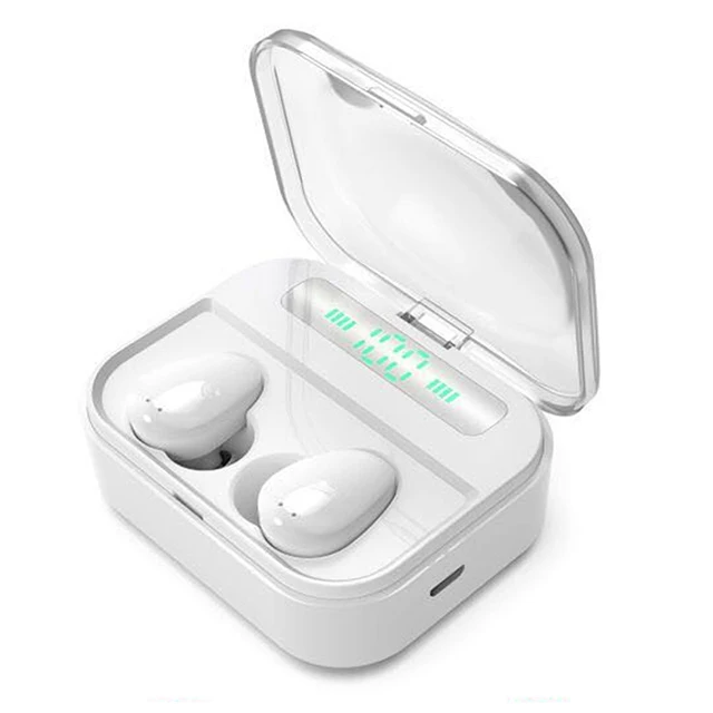 Белый Новинка X7 TWS Bluetooth наушники беспроводные BT5.0 IPX7 водонепроницаемые наушники дальность передачи истинная Беспроводная стереогарнитура - Цвет: Белый