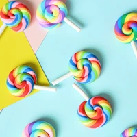 mini photography props colorful cream sugar rainbow lollipop ins photo studio accessories diy decorations estudio fotografico