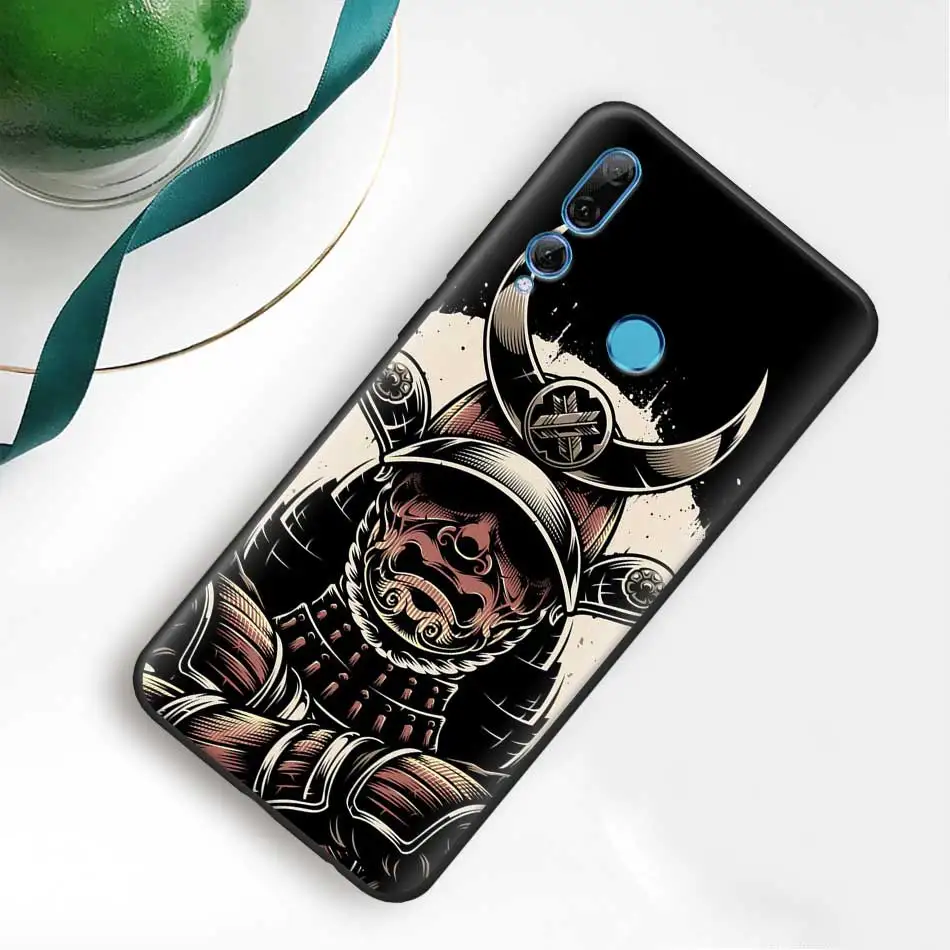 Мягкий чехол из ТПУ Samurai для huawei Honor 20 Pro 9 10 20 Lite 7A 7C 7S 8A Pro 8X 8C 8S Черный силиконовый чехол для мобильного телефона s Coque