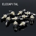 10 шт. без нормально открывающихся мини мгновенных пружинных обратных кнопочных выключателей черного цвета