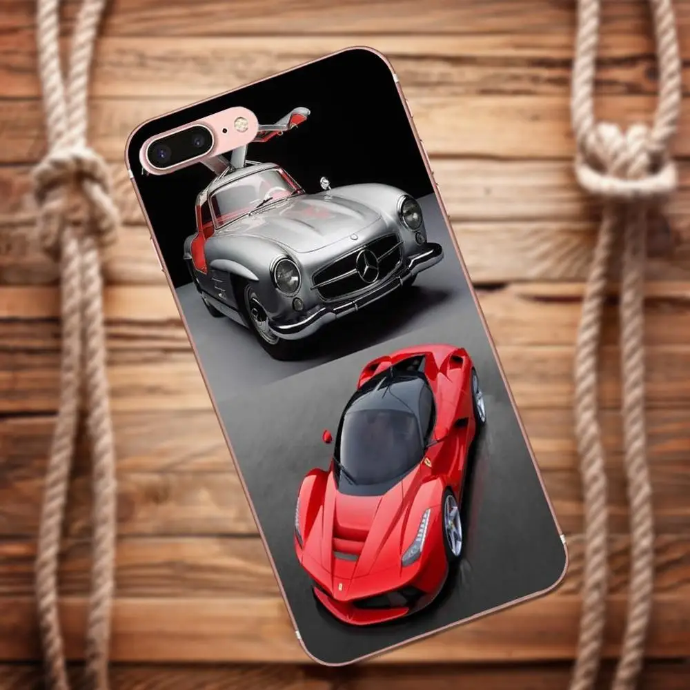 Vvcqod Thin TPU Cell For Apple iPhone 4 4S 5 5C 5S SE 6 6S 7 8 Plus X Moto G G2 G3 Beautiful Cars | Мобильные телефоны и