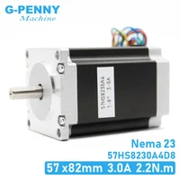 nema 23 cnc stepper motor 57x82mm 3a 2 2n m d8mm 6 35mm 315oz in nema23 cnc router engraving milling machine 3d printer