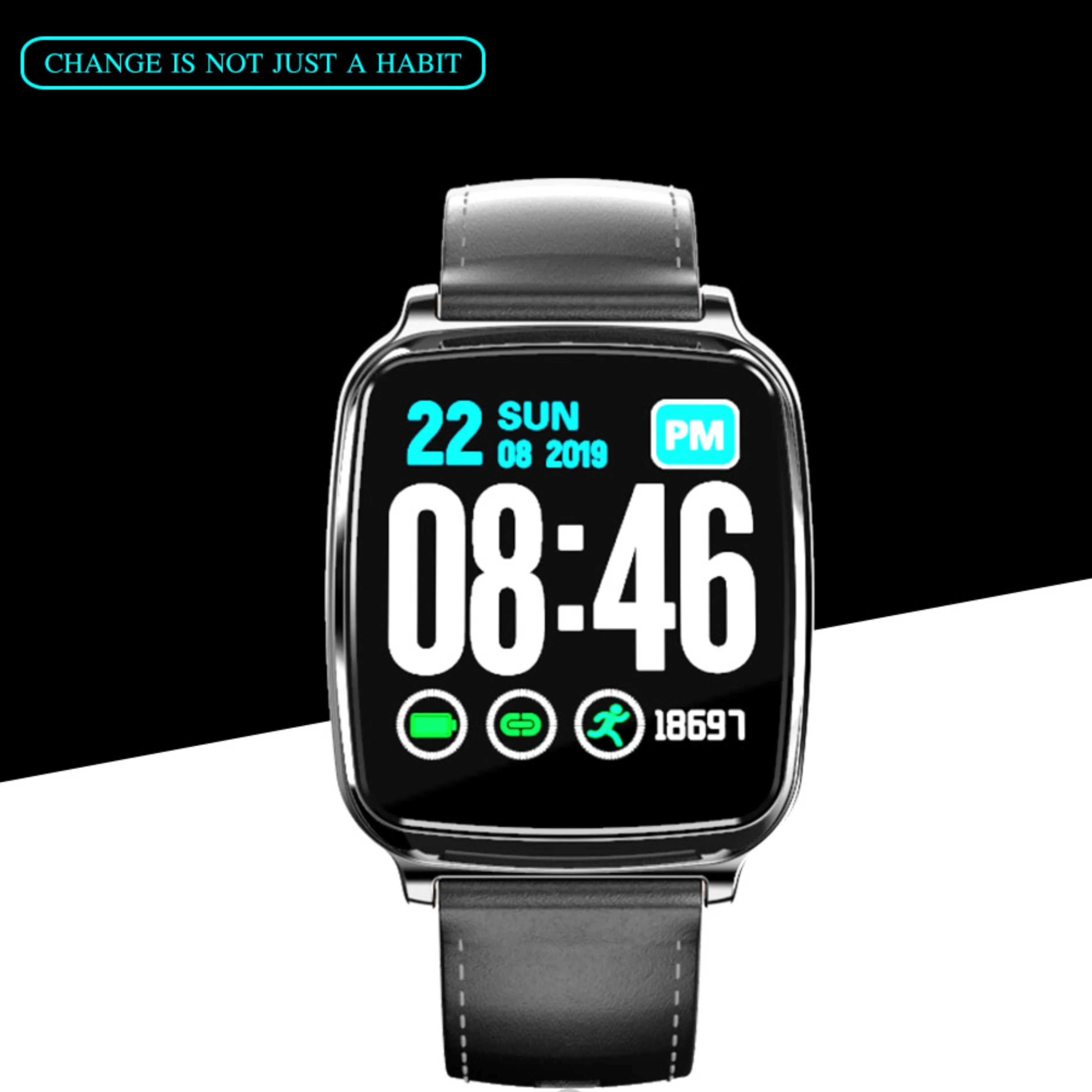 Смарт-часы для мужчин и женщин IP67 Водонепроницаемый Health Heart Rate Bluetooth Smartwatch