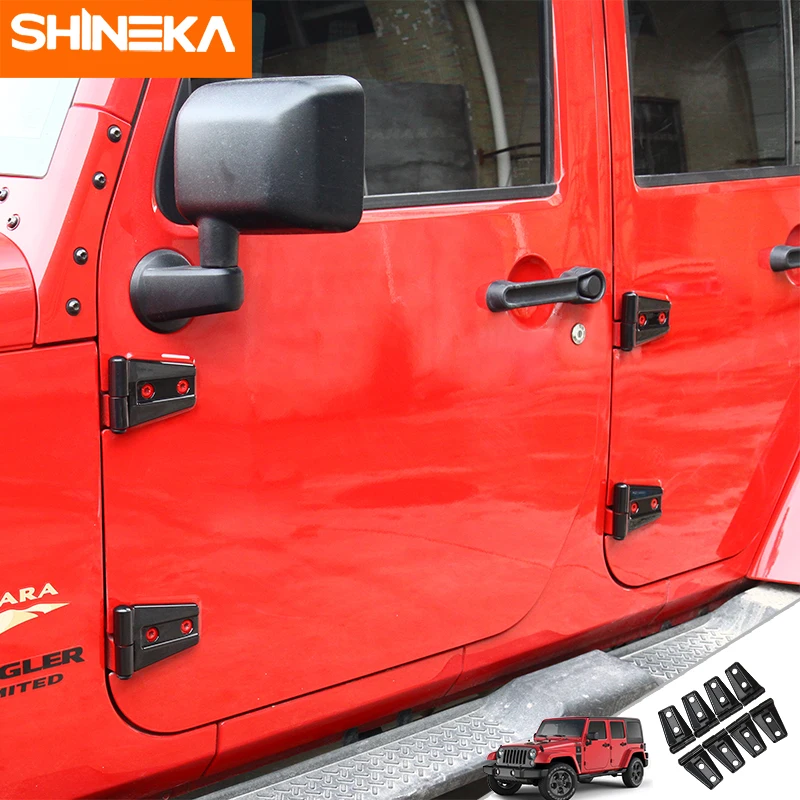 Комплект петель для дверных SHINEKA Jeep Wrangler JK передняя дверная Крышка двигателя 2007