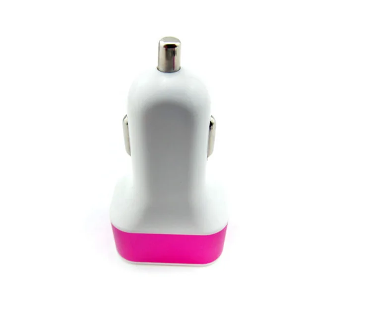 200pcs/lot 3 USB Car Charger Adapter For iPhone 4 5 6 Samsung HTC EU Plug Wholesales | Мобильные телефоны и аксессуары