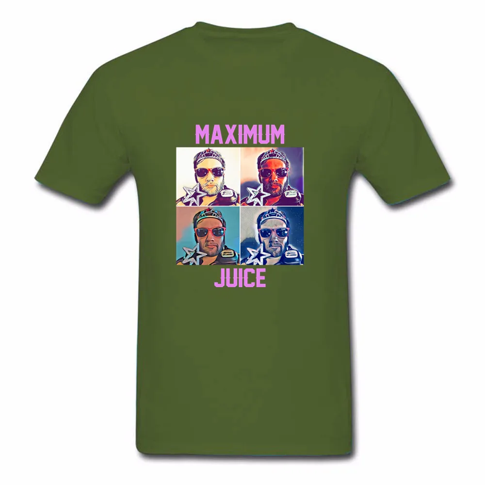 NLKING BRAND brand summer new cotton men's T-shirts clothing Maximum Juice personalized trend printing T-shirt | Мужская одежда