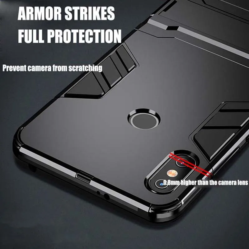 Жесткий чехол для Xiaomi Mi 8 Lite 9 SE 9T Armor A2 A1 Focophone F1 с полной защитой Redmi 5 Plus + Note 6 7 Pro |