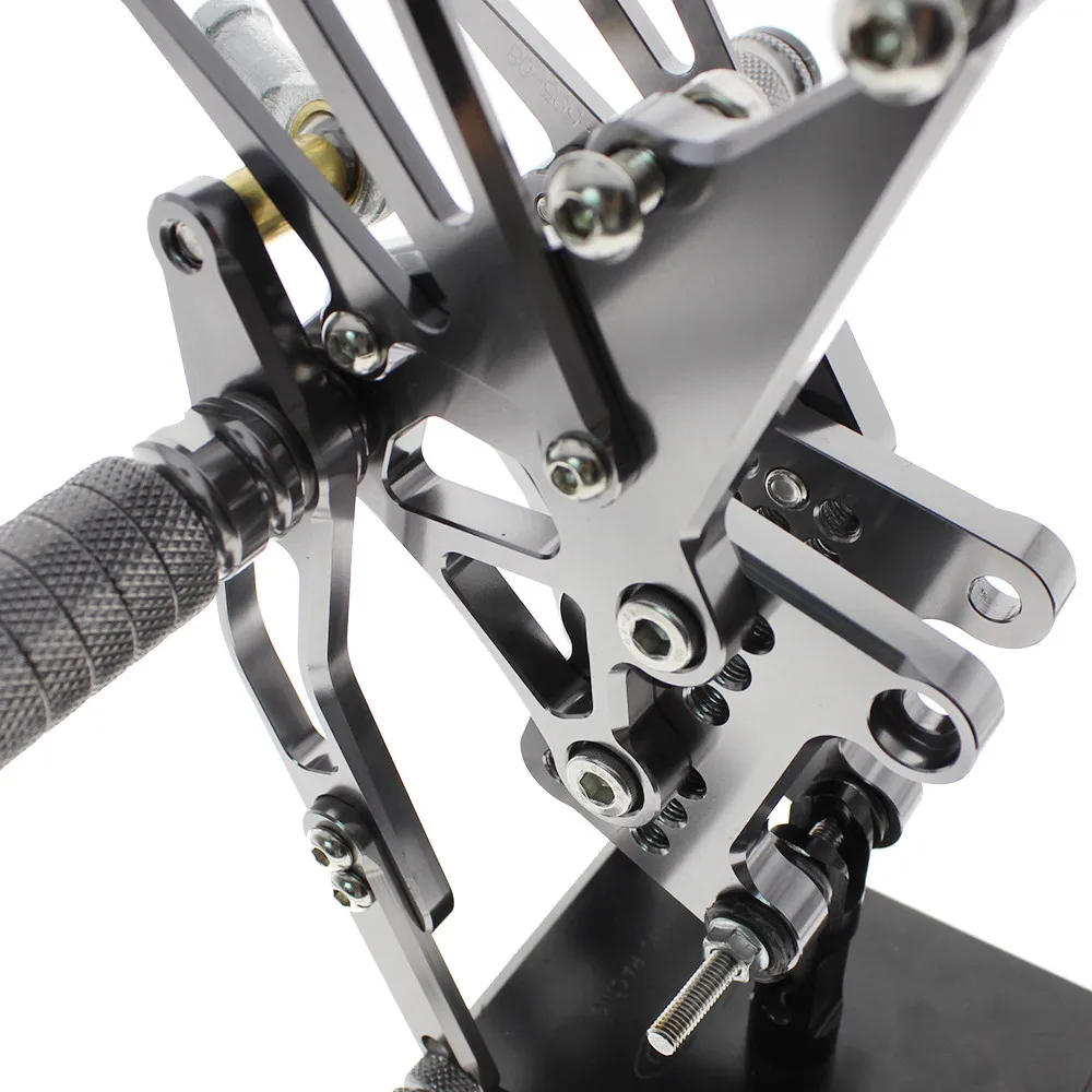 CNC регулируемые мотоциклетные подножки для ног педали Rearset задний Набор Для