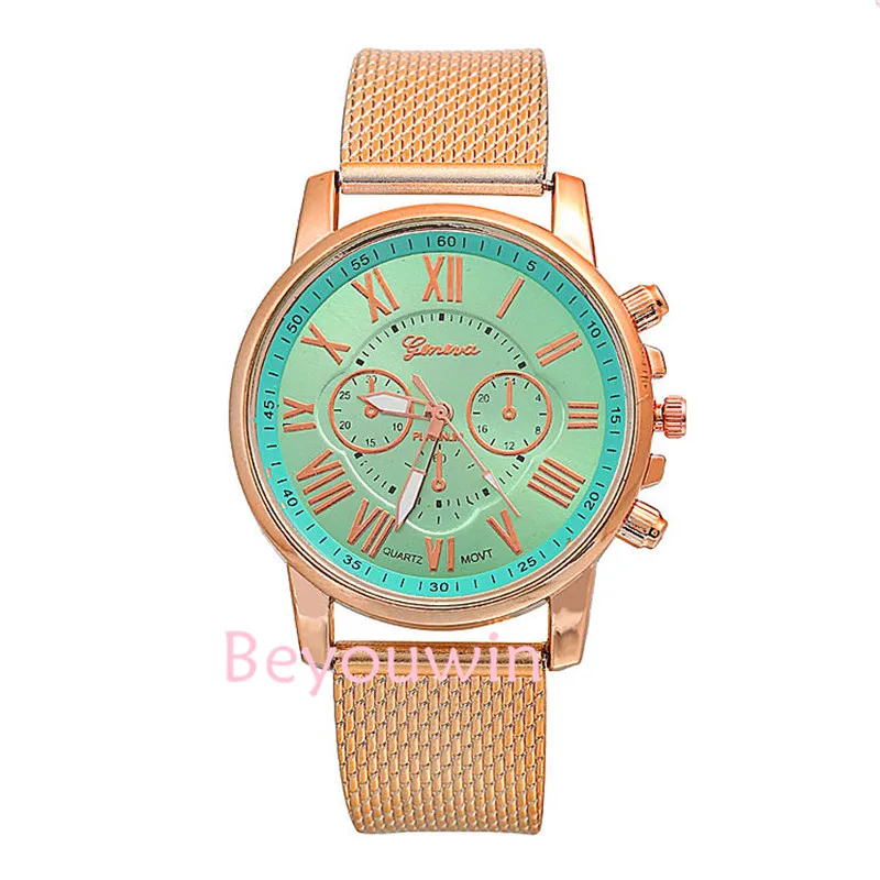 100 шт./лот модные туфли лодочки особой циферблат лента из ПВХ женские часы