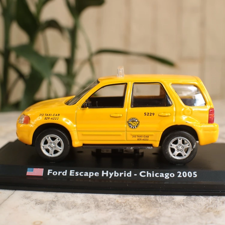 Модель автомобиля Ford 312 taxi escape hybrid chicago 2005 1:43 модель из сплава оригинальная