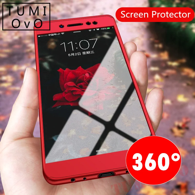 Роскошные противоударные чехлы для телефонов с поворотом на 360 градусов Redmi Note 6 Pro