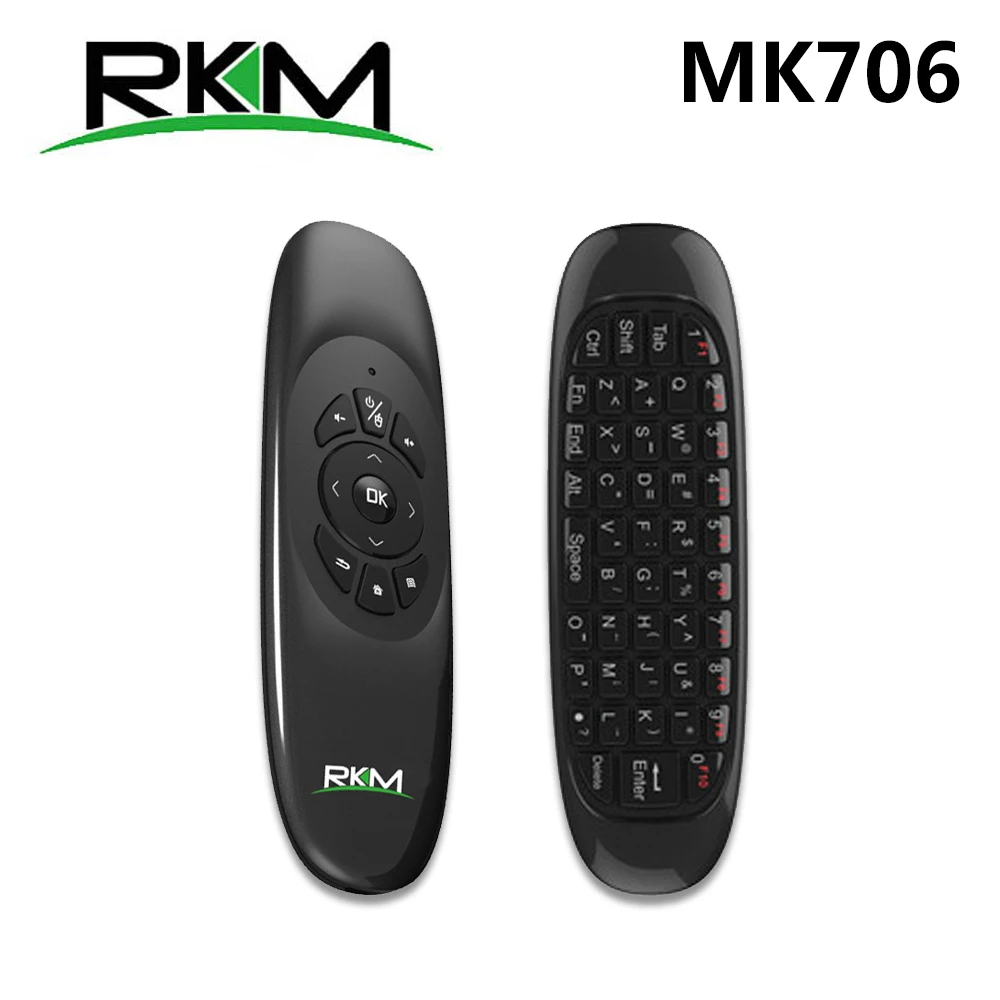 RKM MK706 с дистанционным управлением Seneor Fly air mouse Универсальный SZBOX 433 МГц|controle