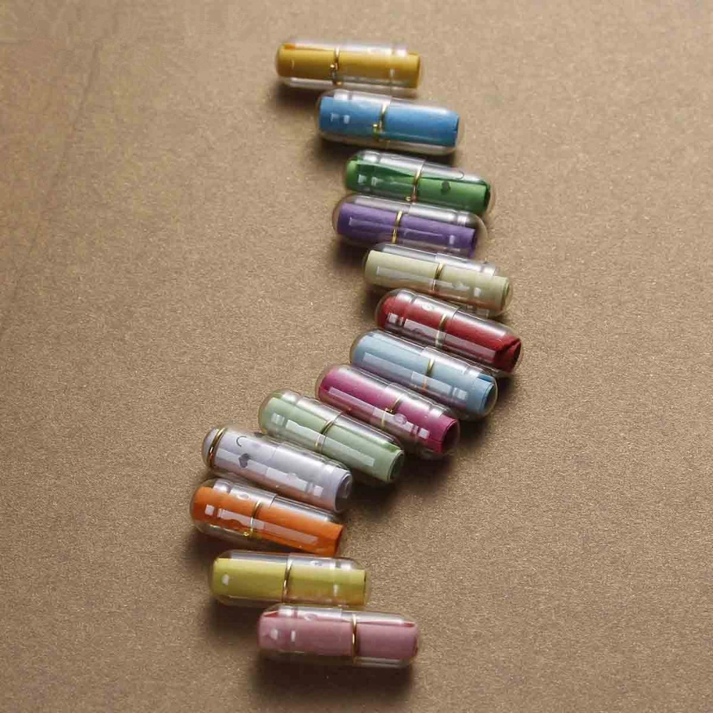 DoreenBeads Творческий Любовное Письмо Капсулы Мини Подарочная Коробка Желание