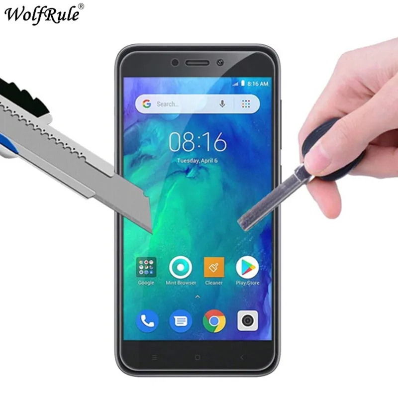2 шт для стекла Xiaomi Redmi Go защита экрана закаленное стекло Защитная пленка телефона