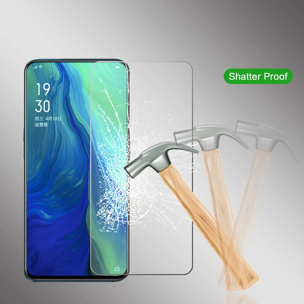 9H HD защита прозрачное закаленное стекло для OPPO Reno 10X zoom Защитная пленка экрана |