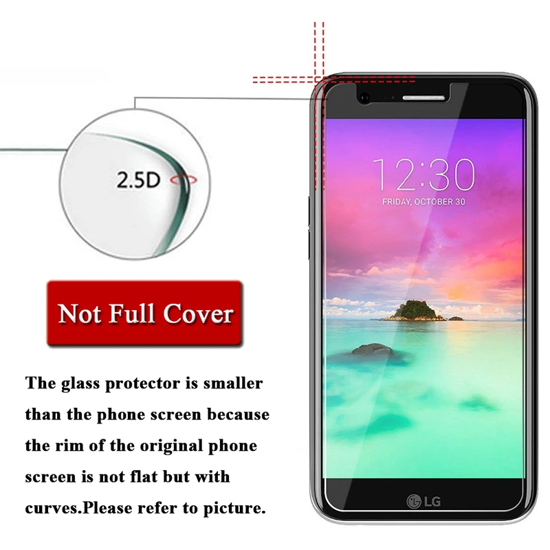 Стекло для LG k7 k8 k10 2017 закаленное стекло k3 k4 k20 plus Защитная пленка экрана k 7 8 10 10k Tremp