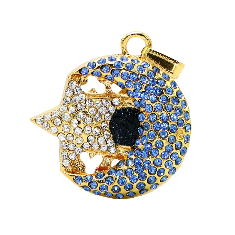 Crystal USB Flash Drive Thumb Stick Disk 4GB 8GB 16GB 32GB 64GB Jewelry Necklace Diamond Moon Star Pen Storage | Компьютеры и офис