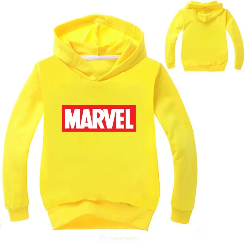 Детские толстовки с капюшоном; Свитер Для Мальчиков Marvel; куртка с длинными рукавами для мальчиков; Верхняя одежда с капюшоном; костюмы; спортивные рубашки; детские толстовки
