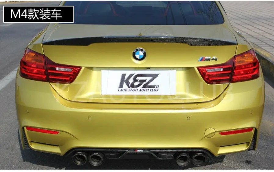 Спойлер HLONGQT из углеродного волокна для BMW F82 M4 2013.2014.2015.2016.2017 высококачественные