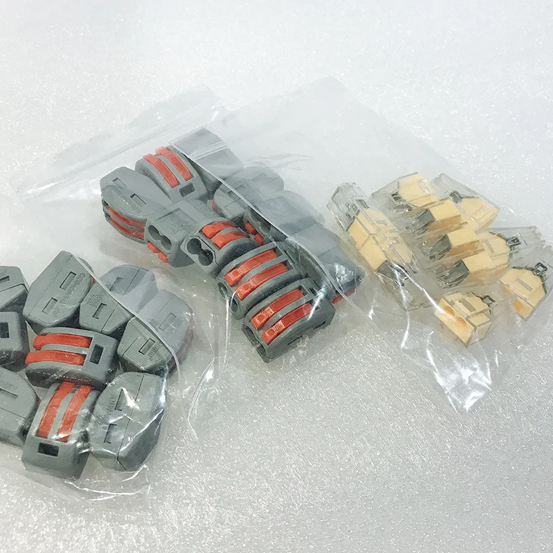 10 шт. PCT-102/103D/104/104D/106/108 Универсальный Компактный Проводной Соединительный