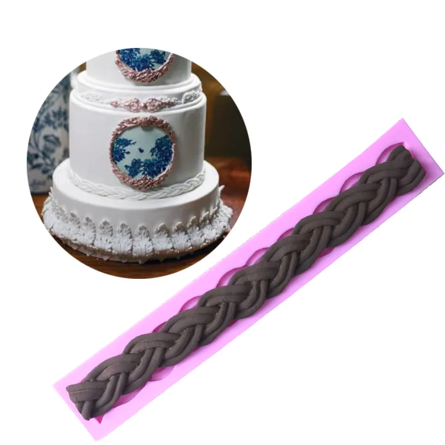 

DIY Epoxy Resin Cake Baking Decoration Chocolate Mold Fondant Dessert Pudding Cake Tool Accessories Flower Silicone Mold
