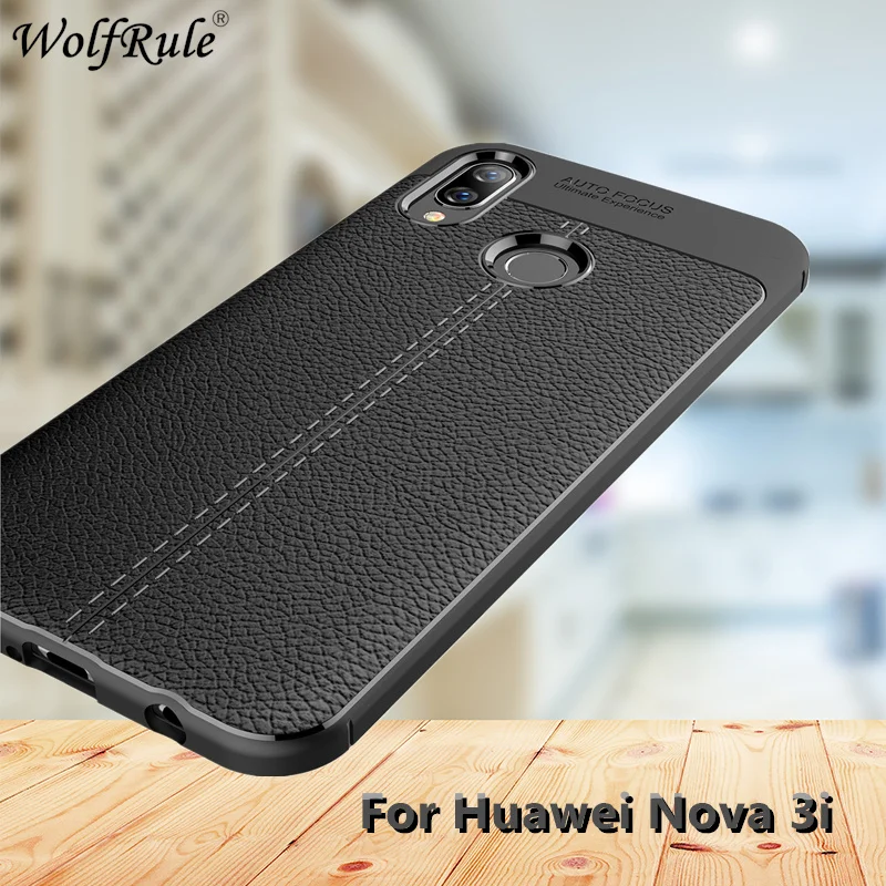 Чехол для Huawei Nova 3i чехол Nova3i 6 3 дюйма мягкий силиконовый кожаный дизайнерский