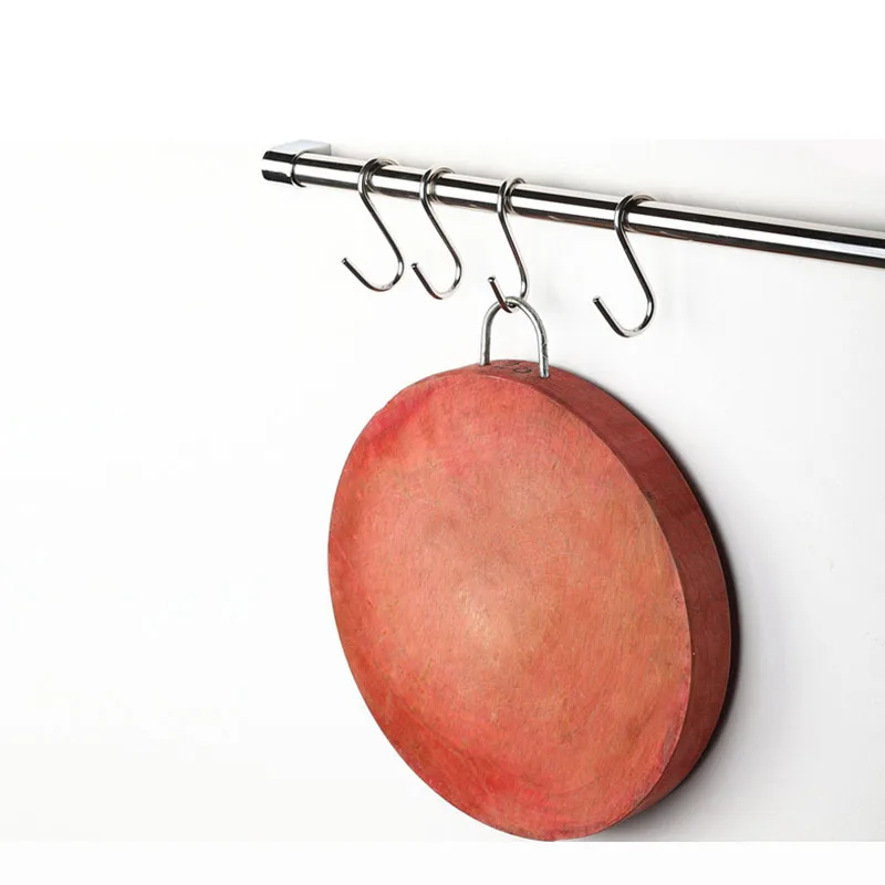 2 шт. Нержавеющая сталь S Крючки Кухня Пот Пан Висячие вешалки стойки