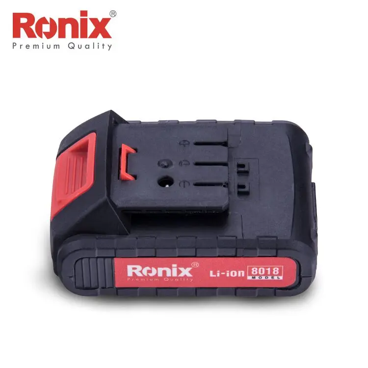 Ronix высокое качество 18В беспроводной драйвер дрель Электрический Модель