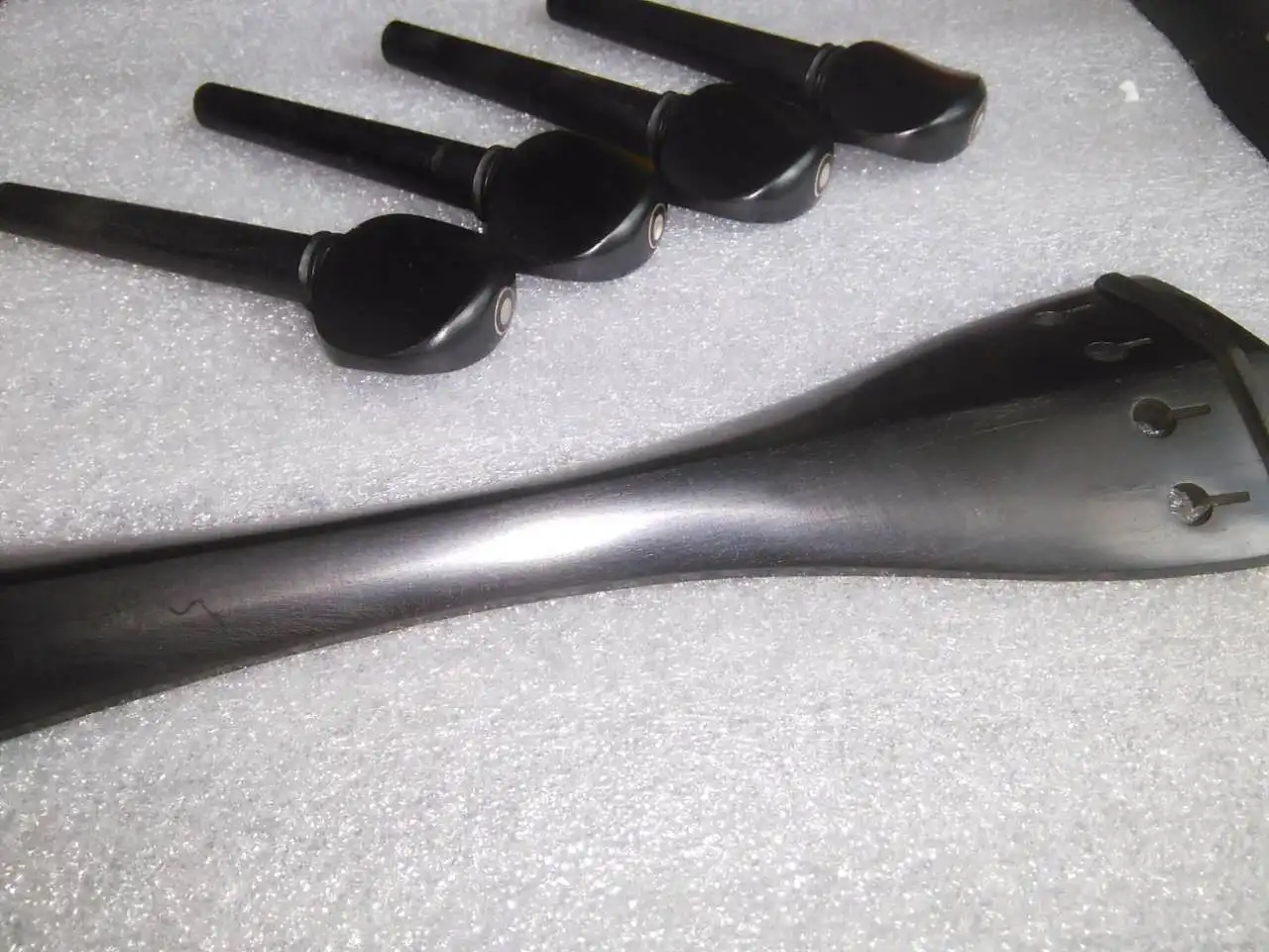 2 комплекта черных эбеновый Гриф для виолончели аксессуары включая колышки и