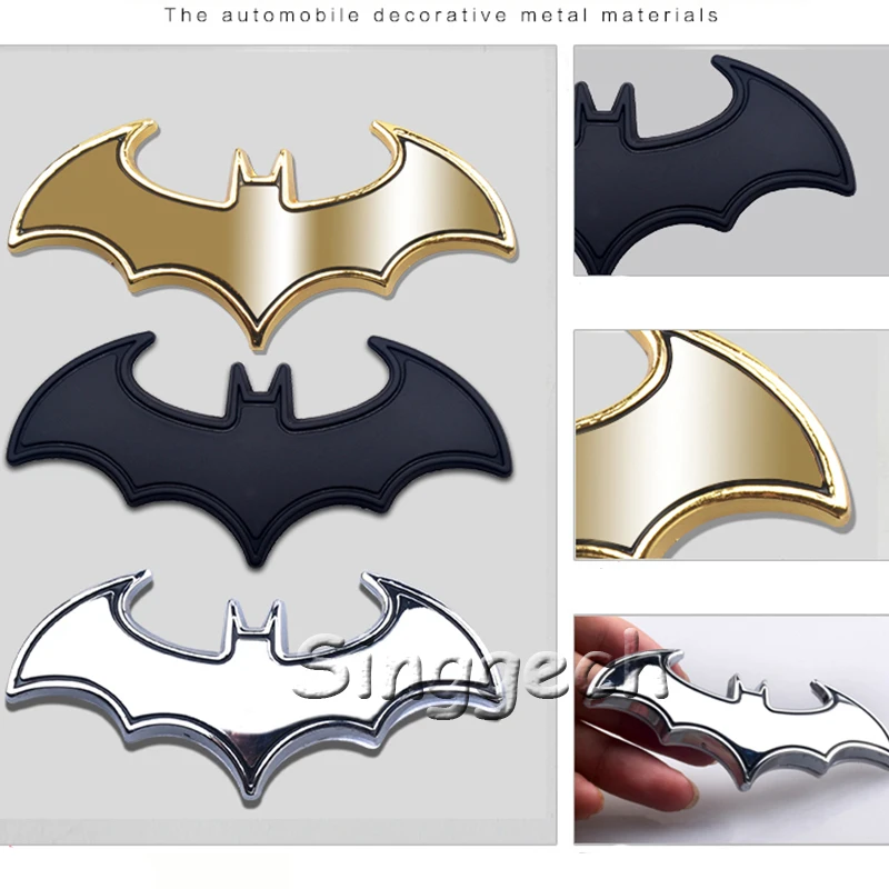 Автостайлинг Atreus 1 шт. Мультяшные наклейки летучая мышь для Nissan qashqai Skoda octavia a5 a7