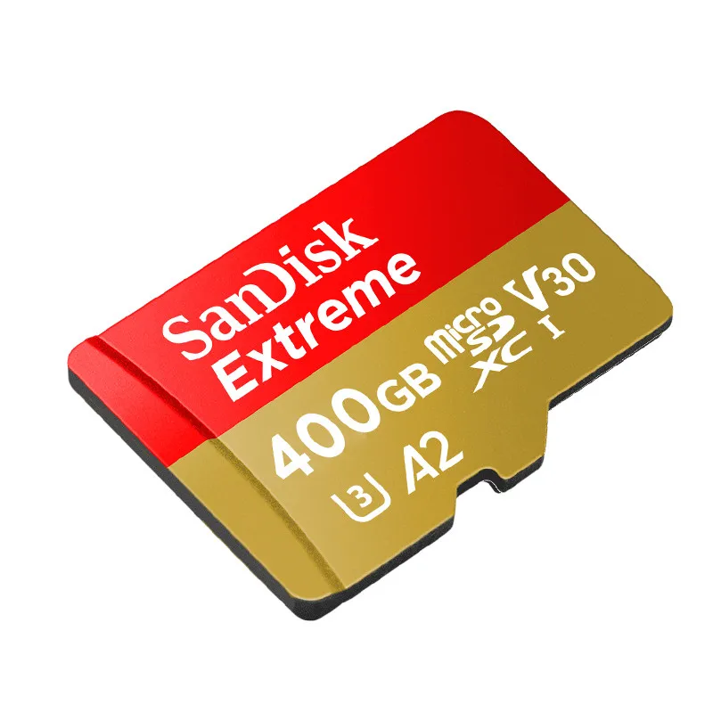 400GB Карта памяти SanDisk MicroSD 16 ГБ 32 ГБ 64 Гб 128 ГБ 256 Гб 400 ГБ 512 Гб MicroSD U3 A2 V30 TF карта cartao de memoria - Емкость: 400GB