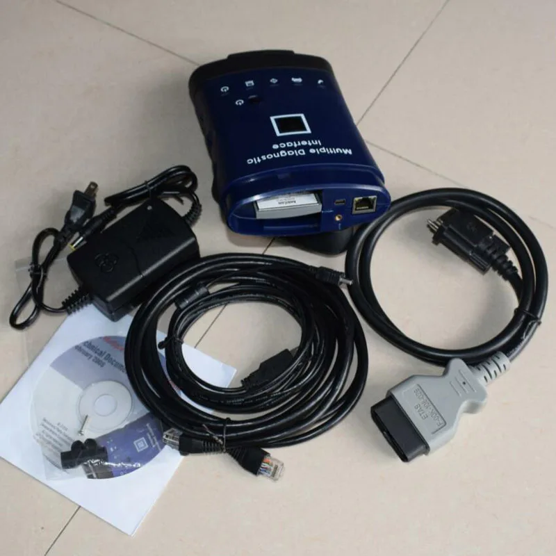 Профессиональный OBD2 сканер G M MDI GDS Tech2Win программное обеспечение установлен HDD с