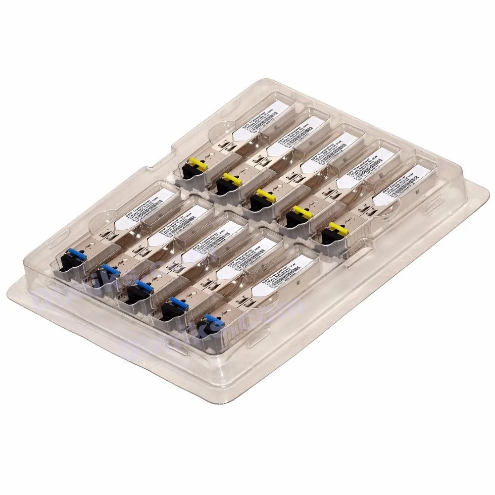 3 km SFP BiDi WDM 1G DDM 1310/1550 трансивер 10 модулей км|sfp bidi|sfp wdmsc sc |